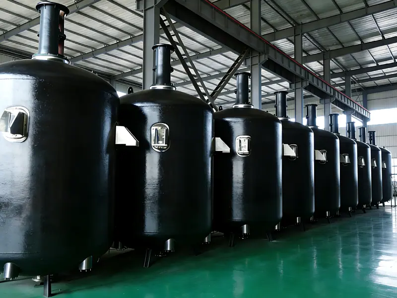 TA50-03耐氢氟酸防腐涂料应用现场-化工储罐内壁防腐案例