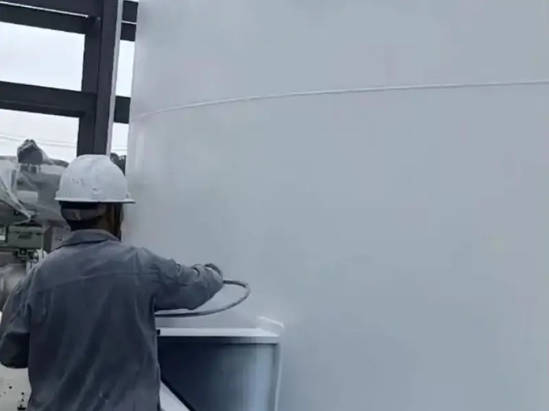 TF68-32反射隔热涂料储罐外壁施工应用