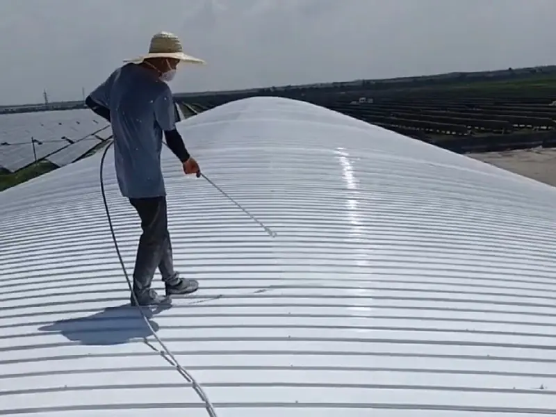 TF68-32反射隔热涂料彩钢屋面降温应用